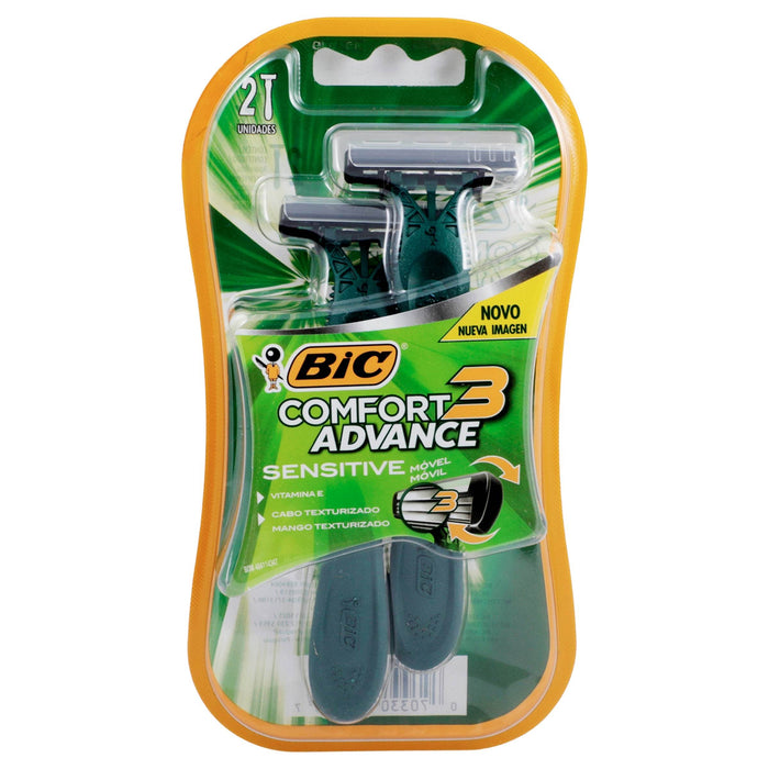 Rastrillo Bic Comfort 3 Action Con 2 - WeCare Pharma