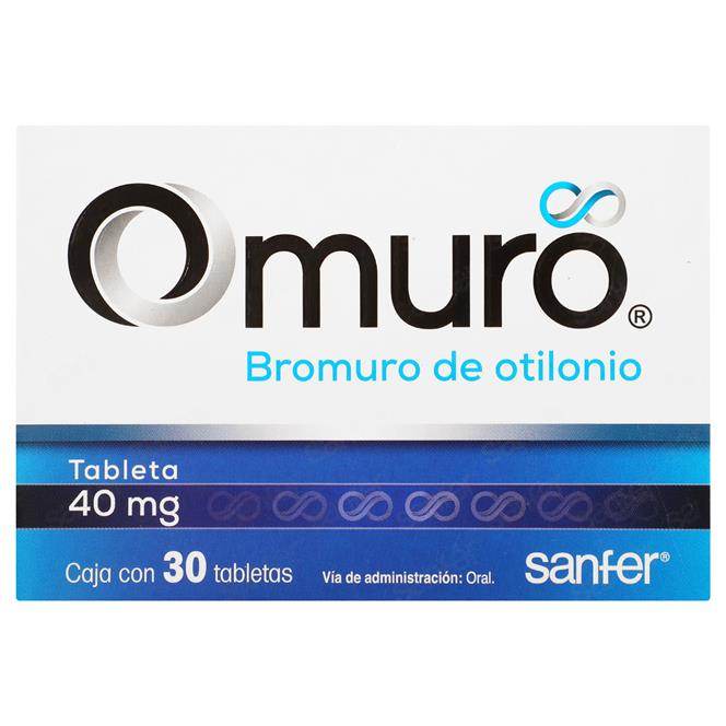 Omuro 40Mg Con 30 Tabletas (Bromuro De Otilonio) - WeCare Pharma