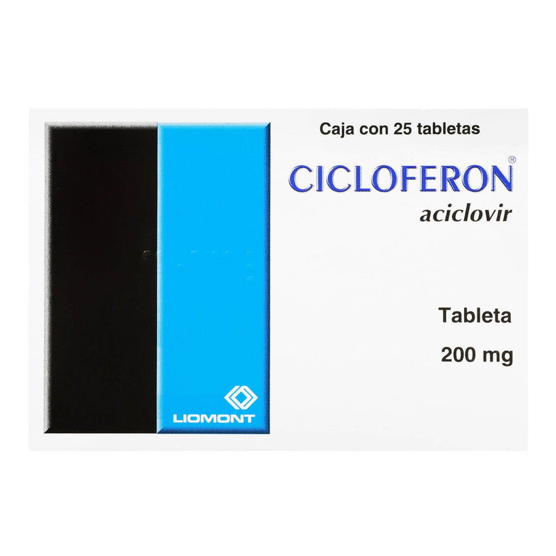 Cicloferon 200Mg Con 25 Tabletas (Aciclovir) - WeCare Pharma
