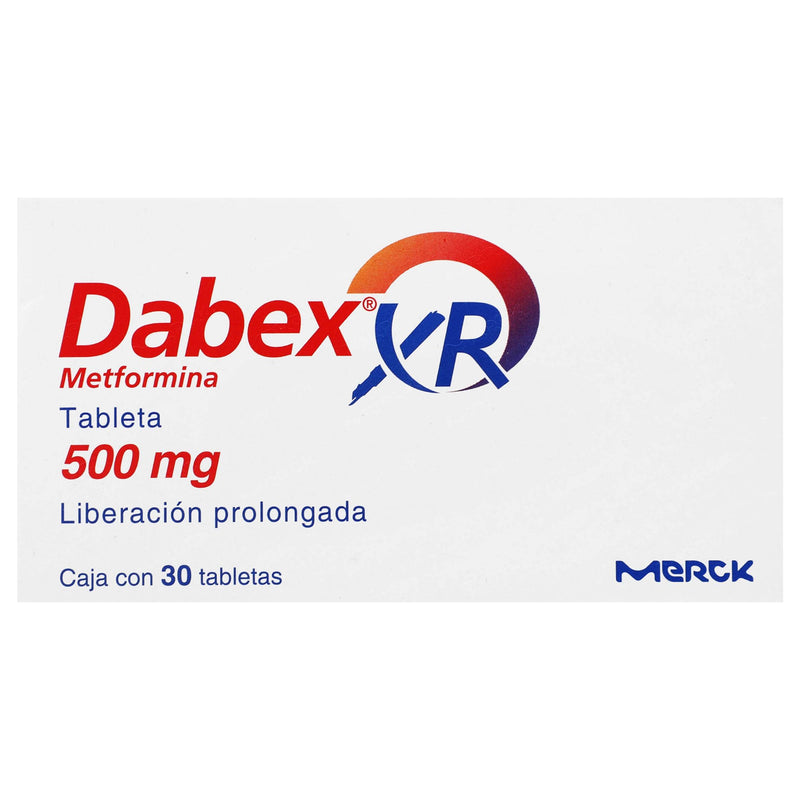 Dabex Xr 500Mg Con 30 Tabletas (Metformina) - WeCare Pharma