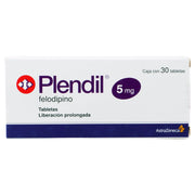 Plendil 5Mg Con 30 Tabletas (Felodipino) - WeCare Pharma