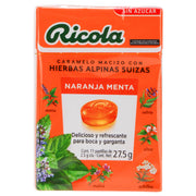 Caramelo Ricola Pastillas 27.5G Con 11 Naranja-Menta (Hierbas Alpinas Suizas) - WeCare Pharma
