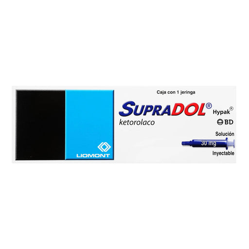 Supradol Jeringa 30Mg Con 1 (Ketorolaco) - WeCare Pharma