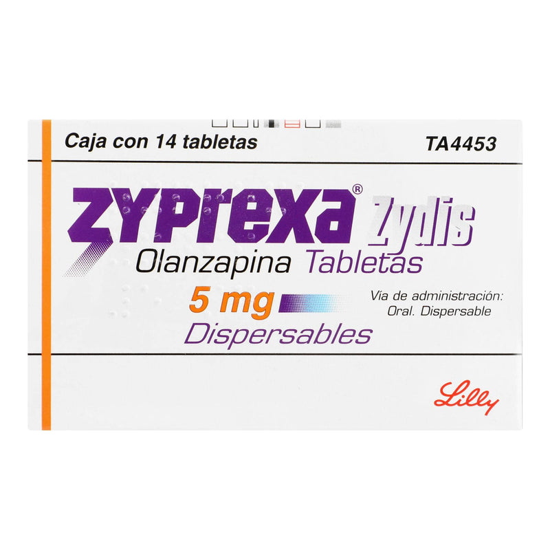 Zyprexa Zydis Disp 5Mg Con 14 Tabletas (Olanzapina) - WeCare Pharma