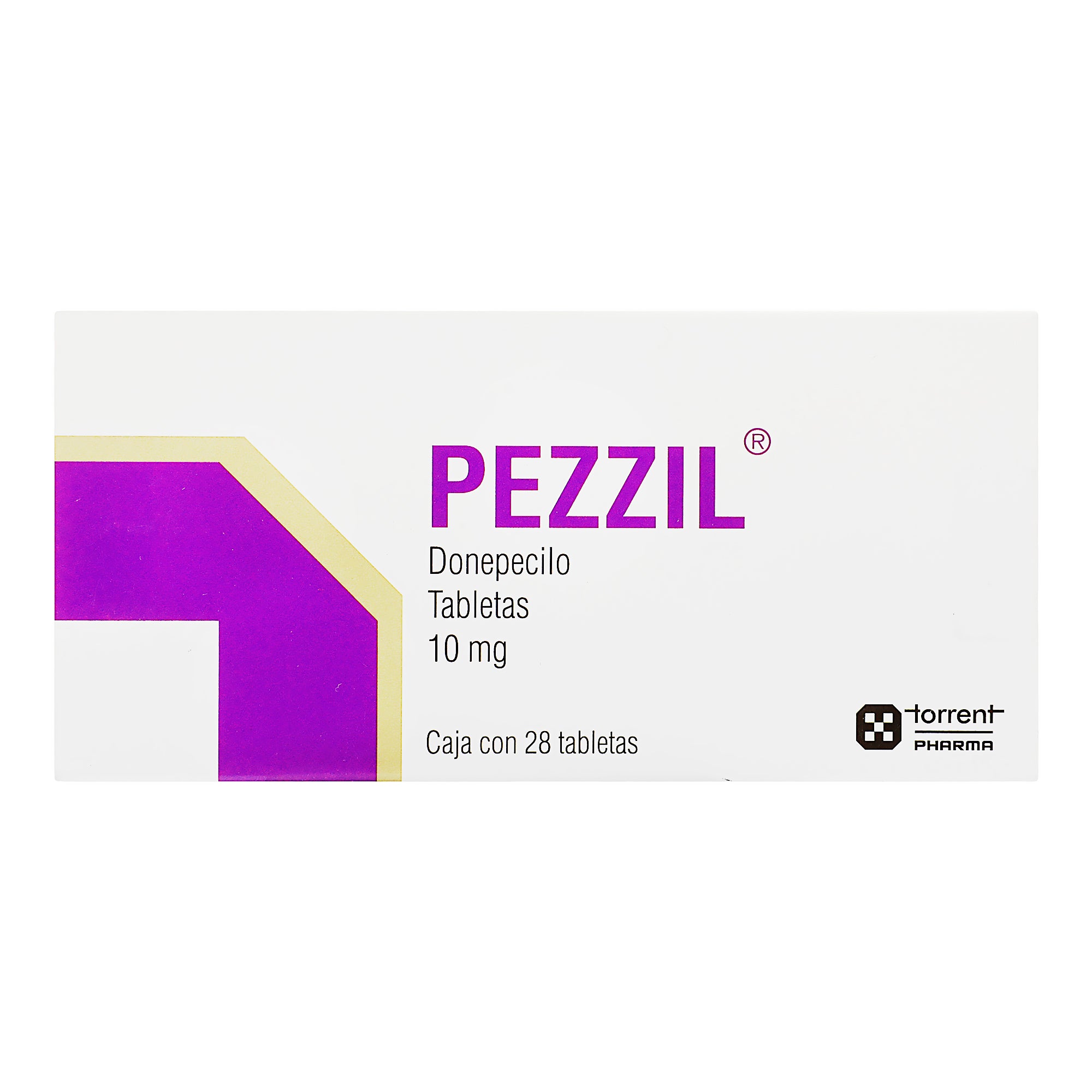 Pezzil 10 Mg Con 28 Tabletas (Donepecilo) 1 - 8903855053868