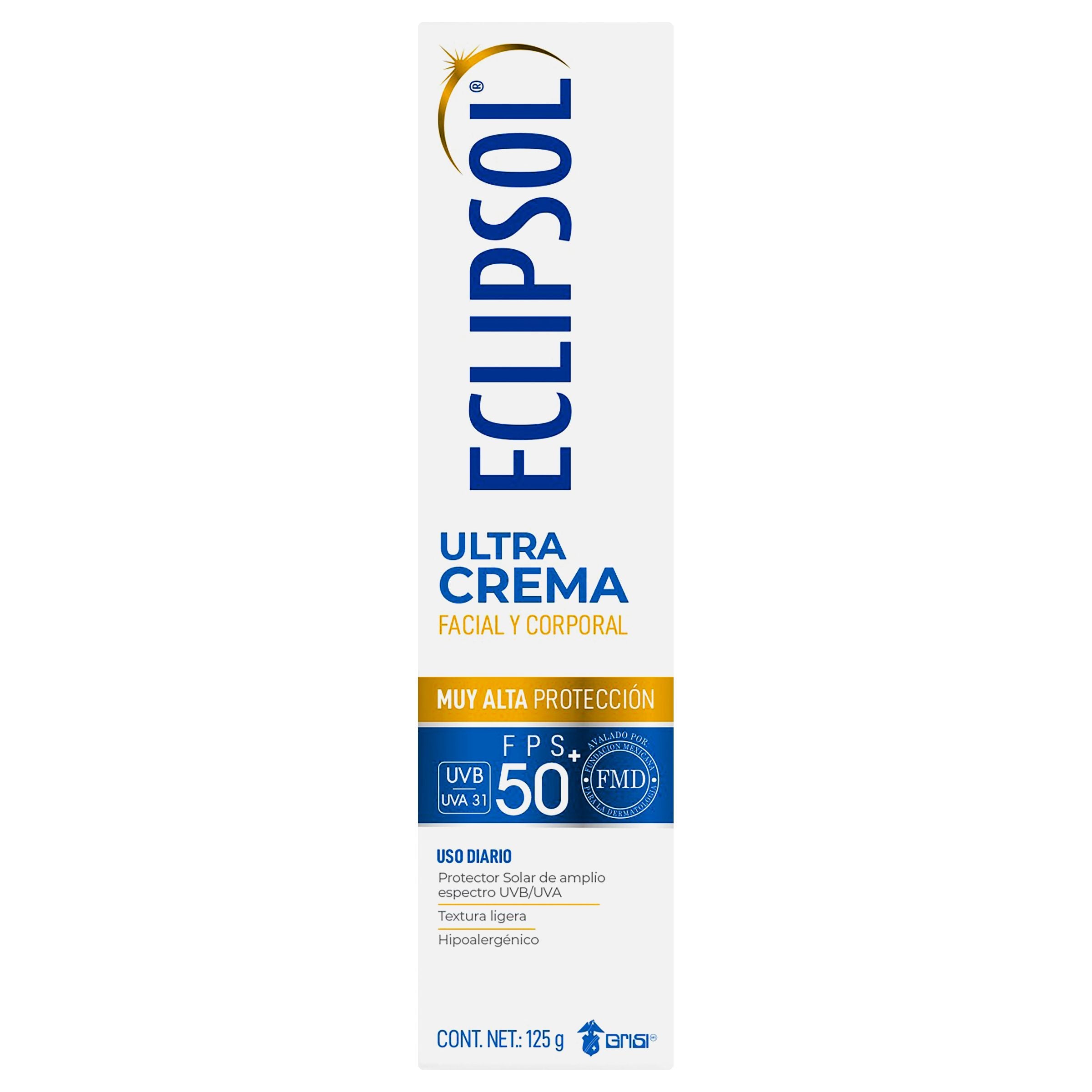 Eclipsol Ultra Crema Fps50 125G 1 - 037836012365