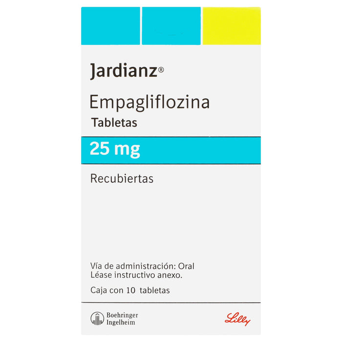 Jardianz 25Mg Con 10 Tabletas (Empagliflozina) - WeCare Pharma
