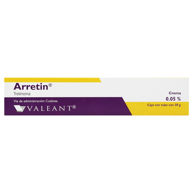 Arretin Crema 0.05% 30G (Tretinoina) - WeCare Pharma