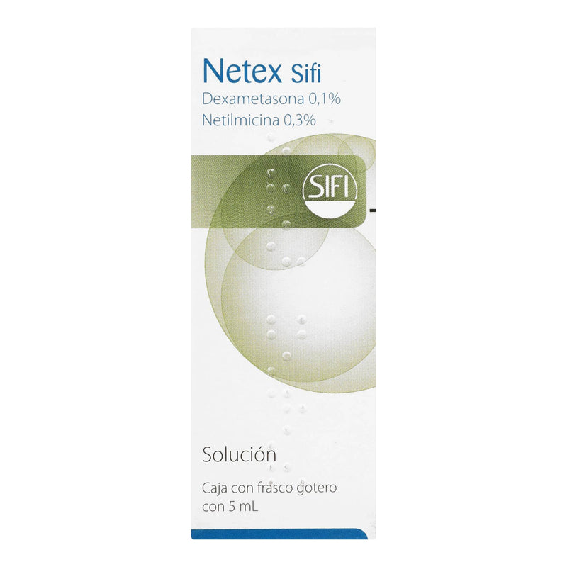 Netex Sifi Gotas 0.1%/0.3% 5Ml (Dexametasona/Netilmicina) - WeCare Pharma