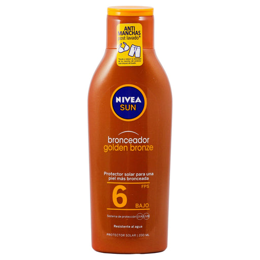 Bronceador Nivea Sun Golden Bronze Fps6 200Ml - WeCare Pharma