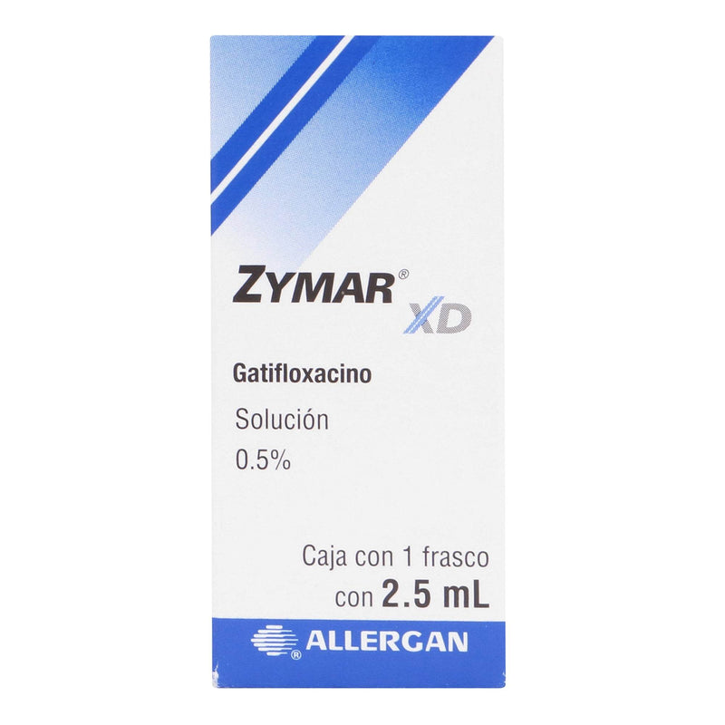 Zymar Xd Gotas 0.5% 2.5Ml (Gatifloxacino) - WeCare Pharma