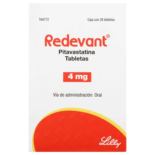 Redevant 4Mg Con 28 Tabletas (Pitavastatina) - WeCare Pharma