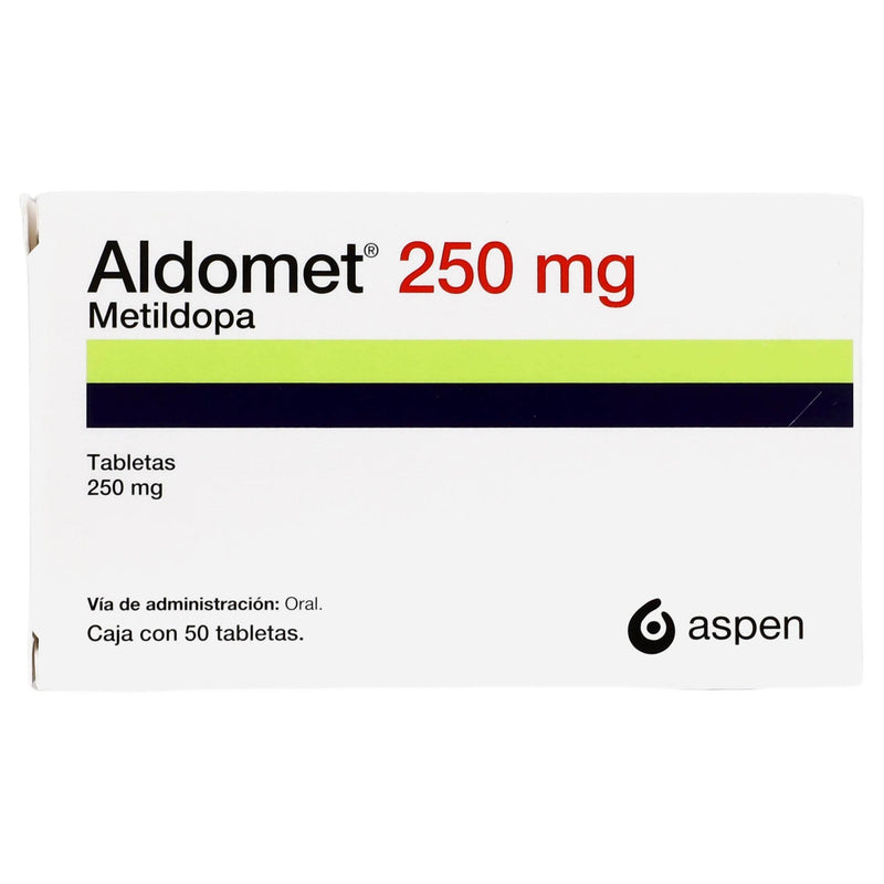 Aldomet 250Mg Con 50 Tabletas (Metildopa) - WeCare Pharma