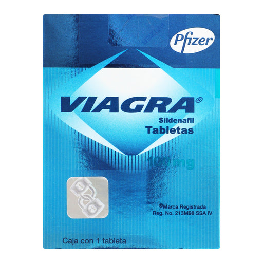 Viagra 100Mg Con 1 Tabletas (Sildenafil) 2 - 7501287688224