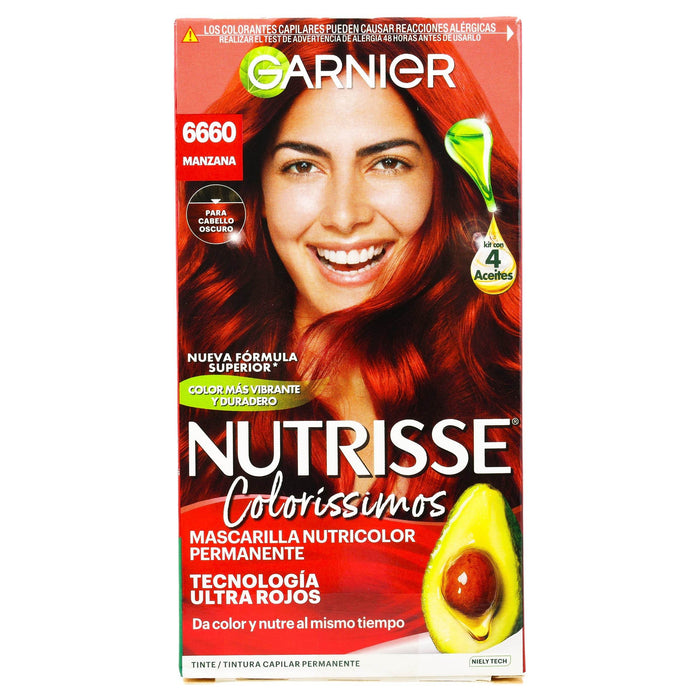 Tinte Garnier Nutrisse 6660 Manzana - WeCare Pharma