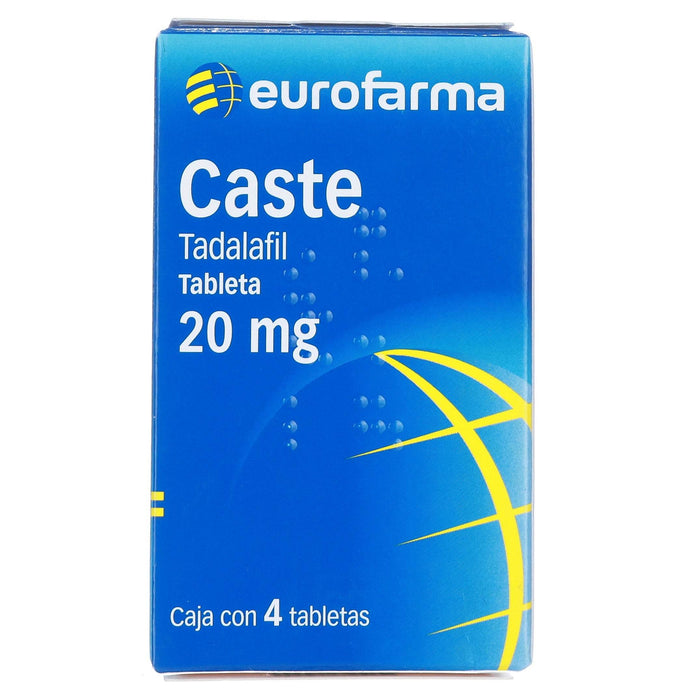 Caste (Tadalafil) Tabletas 20Mg Con 4 - WeCare Pharma
