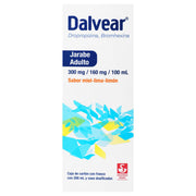 Dalvear Ad Jarabe 160Mg/300Mg/100Ml 200Ml Lima-Limon (Dropropizina/Bromhexina) - WeCare Pharma
