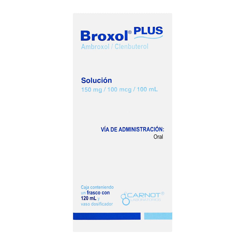 Broxol Plus Solución 150Mg/100Mcg/100Ml 120Ml (Ambroxol/Clenbuterol) - WeCare Pharma
