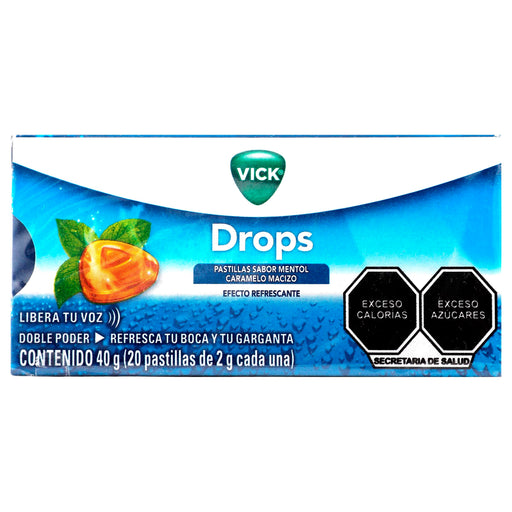 Vick Drops Pastillas 2G Con 20 Mentol 1 - 7501001147594