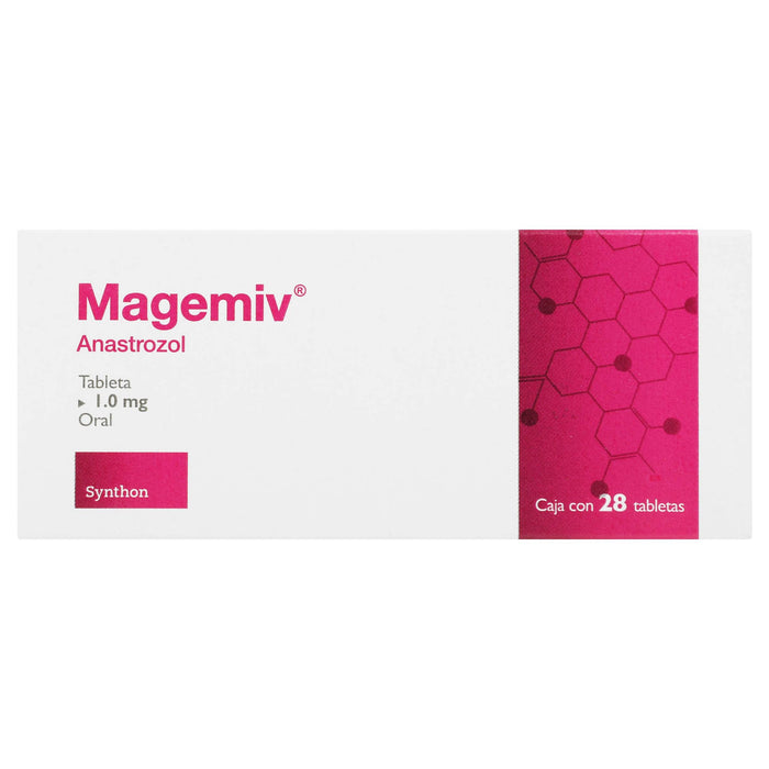 Magemiv 1Mg Con 28 Tabletas (Anastrozol) - WeCare Pharma