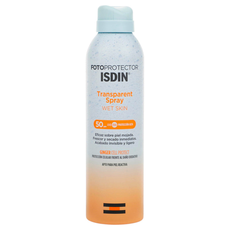 Isdin Fotoprotector Transparent Wet Skin Spray Fps50 250Ml - WeCare Pharma