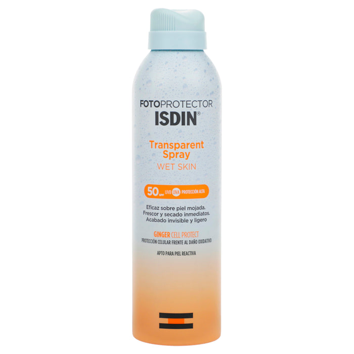 Isdin Fotoprotector Transparent Wet Skin Spray Fps50 250Ml 1 - 8470001674234