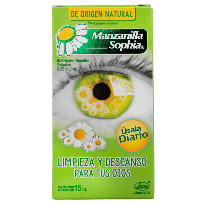 Manzanilla Sophia Gotas 15Ml (Libricante Natural) - WeCare Pharma