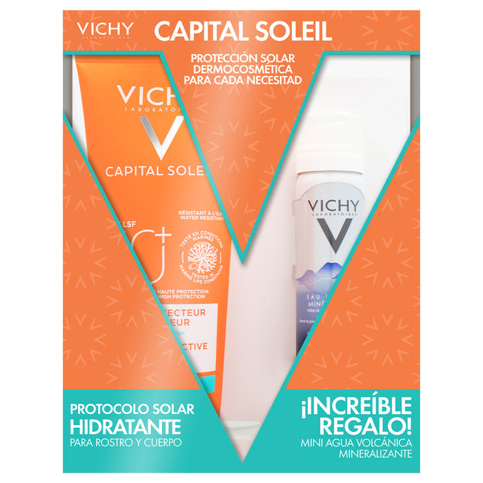 Vichy Capital Soleil Family Fps50 +Mini Agua Termal 1 - 7509552884852