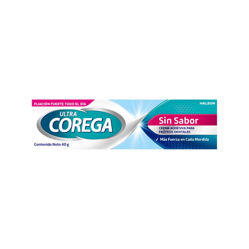 Corega Ultra Cra Adhesiva Sin Sabor 40G - WeCare Pharma