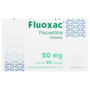 Fluoxac 20Mg Con 20 Tabletas (Fluoxetina) - WeCare Pharma