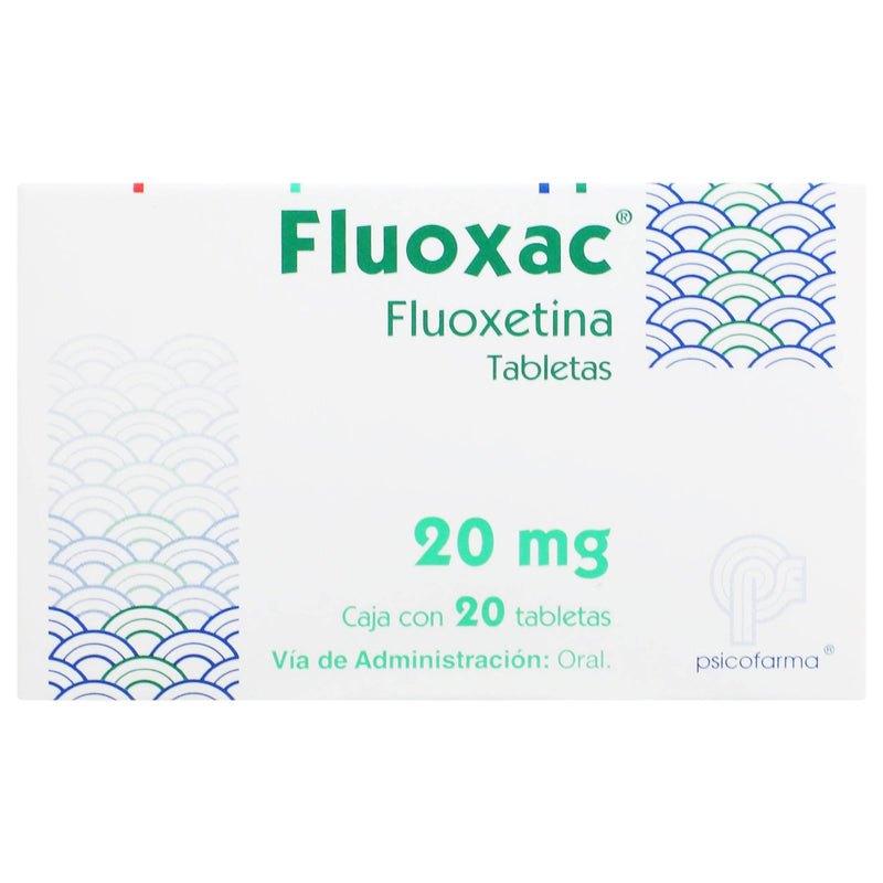 Fluoxac 20Mg Con 20 Tabletas (Fluoxetina) - WeCare Pharma
