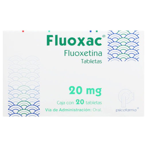 Fluoxac 20Mg Con 20 Tabletas (Fluoxetina) - WeCare Pharma
