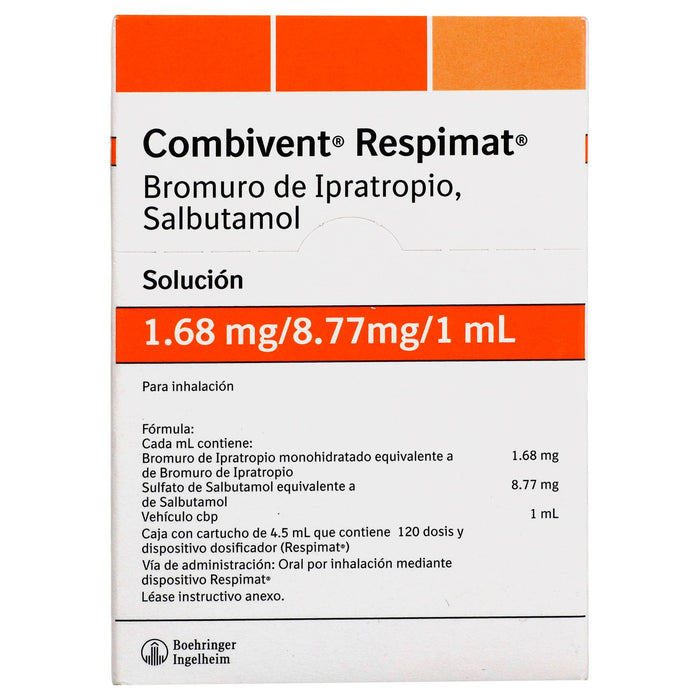 Combivent Respimat Spray 1.68Mg/8.77Mg/Ml Con 1 (Ipratropio/Salbutamol) - WeCare Pharma