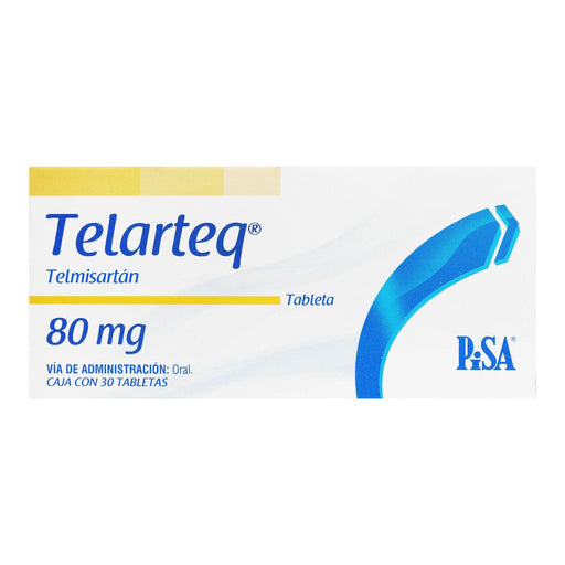 Telarteq 80Mg Con 20 Tabletas (Telmisartan) - WeCare Pharma