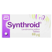 Synthroid 88Mcg Con 30 Tabletas (Levotiroxina Sodica) - WeCare Pharma