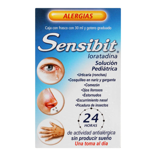 Sensibit Ped Solución 1% 30Ml (Loratadina) - WeCare Pharma