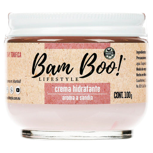 Bam Boo Crema Hidratante Sandia Con 100G - WeCare Pharma