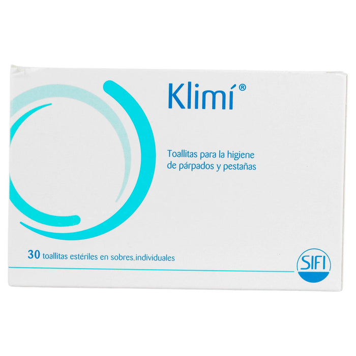 Klimi Toallas Esteriles Parpado-Pestaña Con 30 - WeCare Pharma