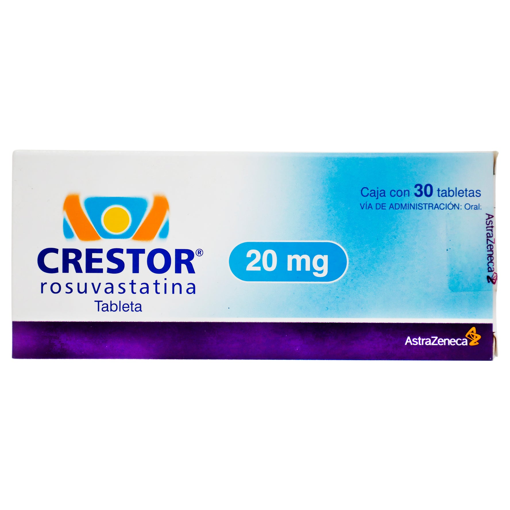 Crestor 20Mg Con 30 Tabletas (Rosuvastatina) 1 - 7501098605915