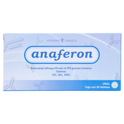 Anaferon Ad 12/30/200C Con 20 Tabletas (Anticuerpo Afino Gamma Humano) - WeCare Pharma