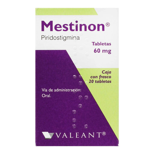 Mestinon 60Mg Con 20 Tabletas (Piridostigmina) - WeCare Pharma