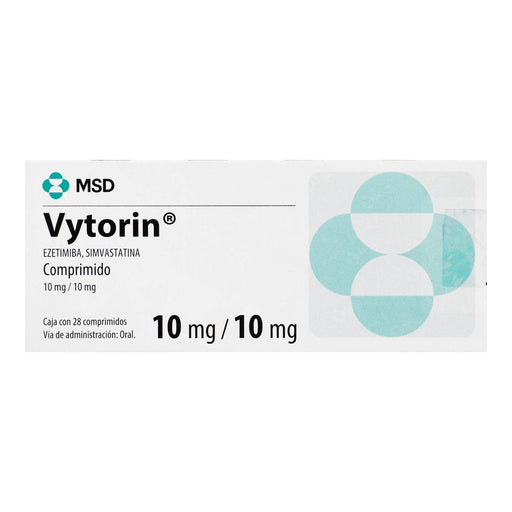 Vytorin 10Mg/10Mg Con 28 Comprimidos (Ezetimiba/Simvastatina) - WeCare Pharma