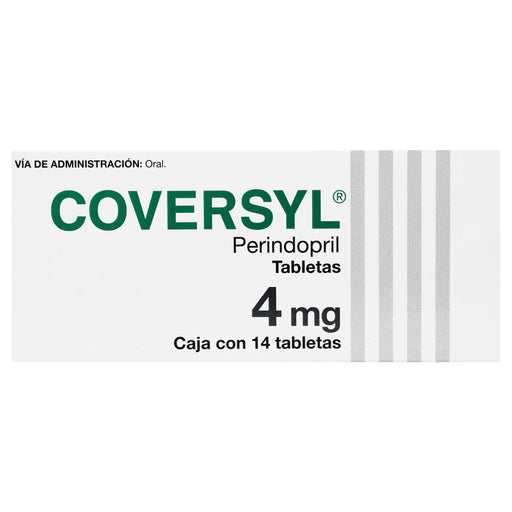 Coversyl 4Mg Con 14 Tabletas (Perindopril) - WeCare Pharma