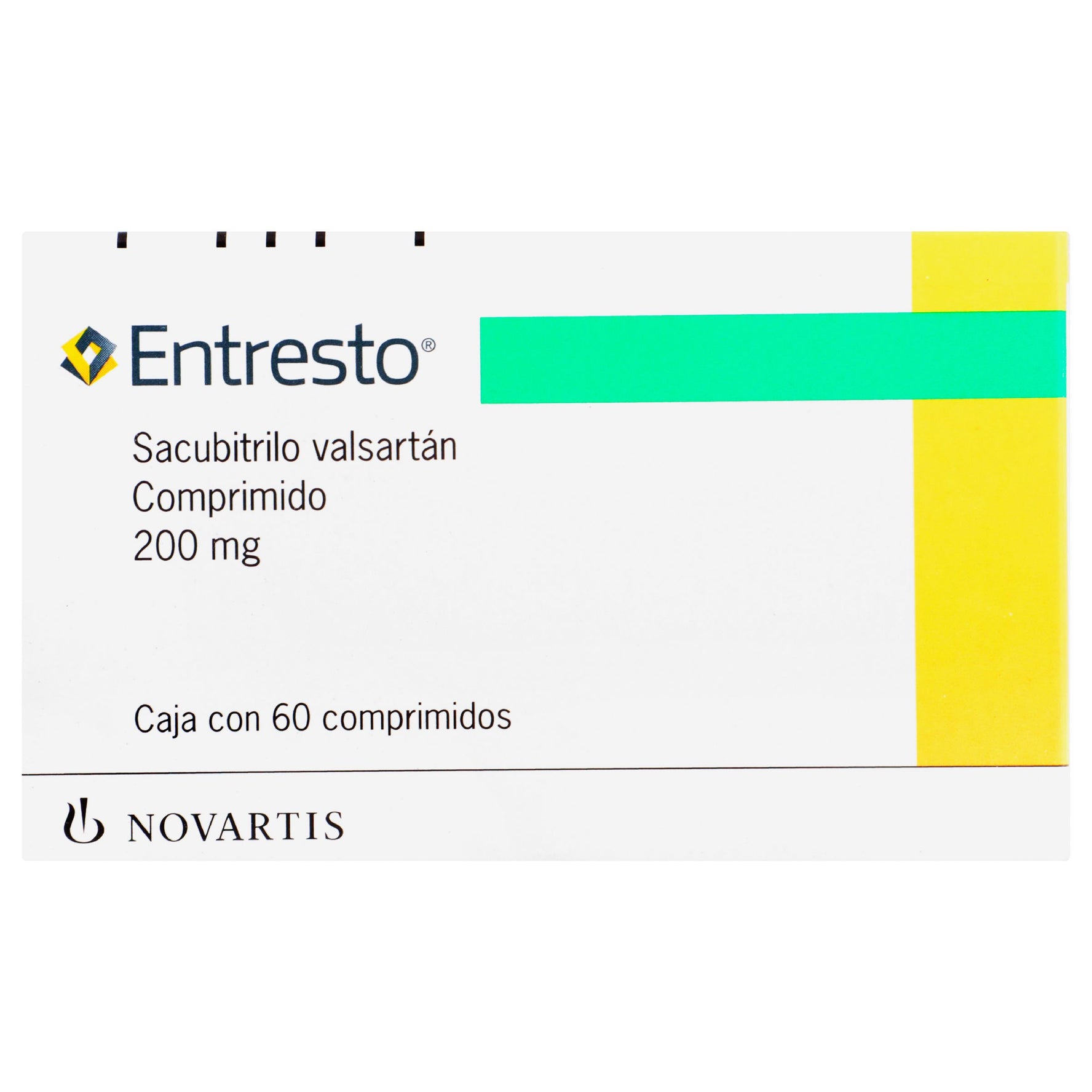 Entresto 200Mg Con 60 Tabletas (Sacubitrilo Valsartan) 1 - 7501124819231