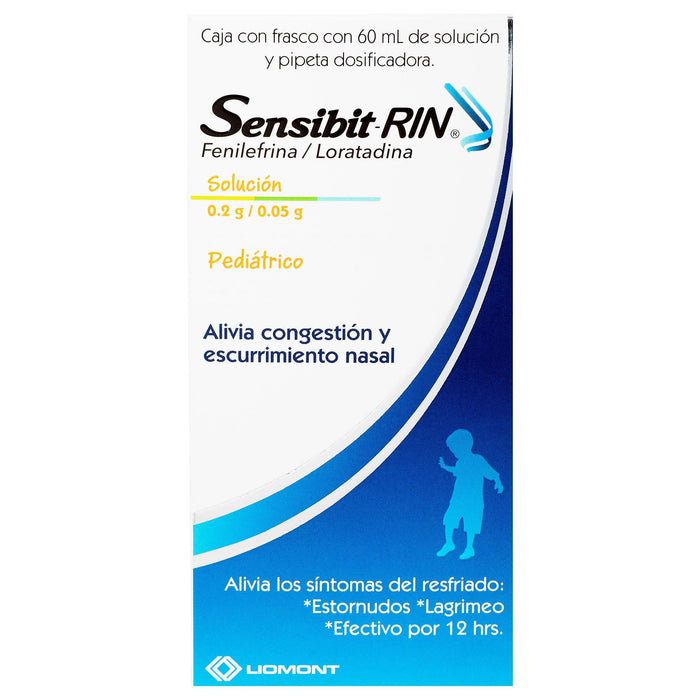 Sensibit-Rin Solución Con 60Ml (Fenilefrina/Loratadina) - WeCare Pharma