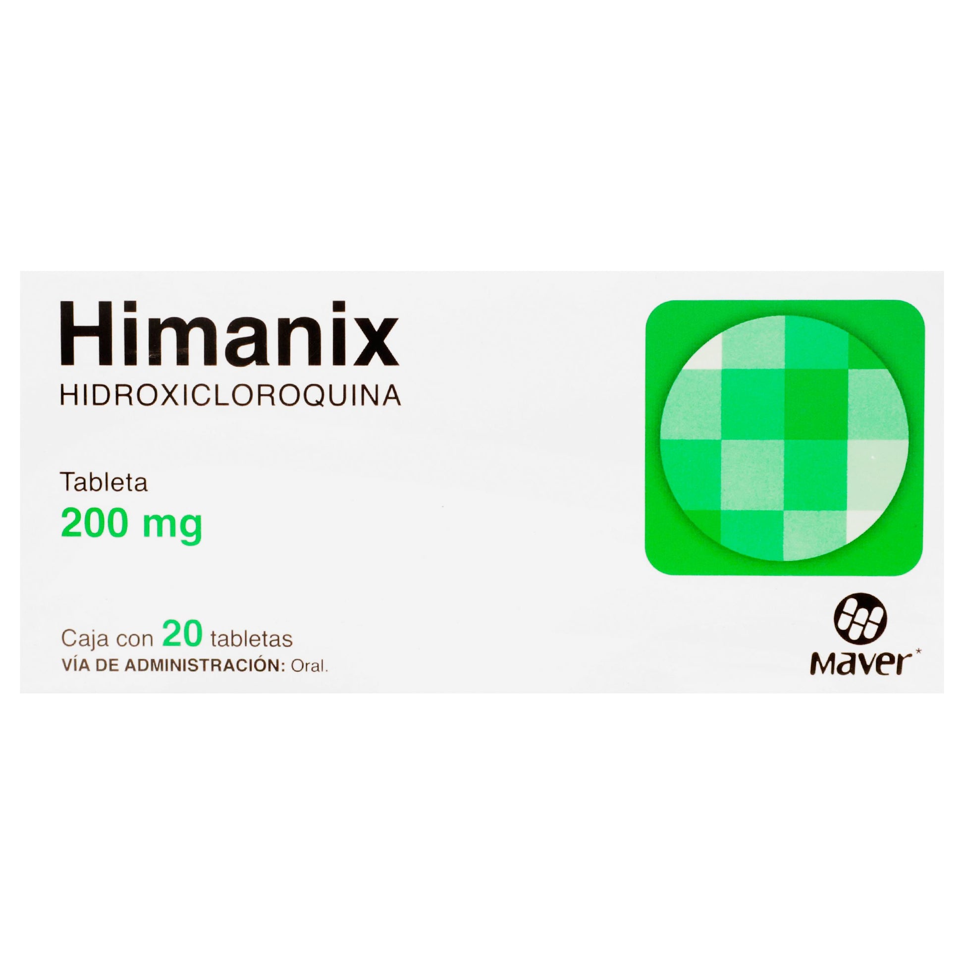 Himanix 200Mg Con 20 Tabletas (Hidroxicloroquina) 1 - 7502009747458