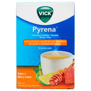 Vick Pyrena Sobres 500Mg/10Mg 5G Con 5 (Paracetamol/Fenilefrina) - WeCare Pharma