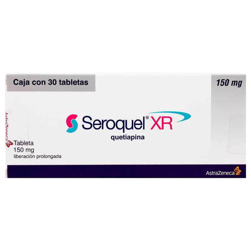 Seroquel Xr 150Mg Con 30 Tabletas (Quetiapina) - WeCare Pharma