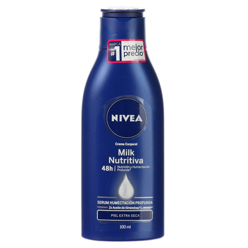 Nivea Milk Nutritiva Crema 100Ml - WeCare Pharma