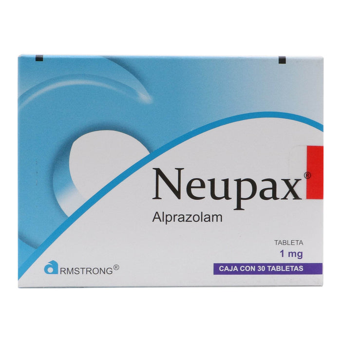 Neupax (Alprazolam) Tabletas 1Mg Con 30 - WeCare Pharma